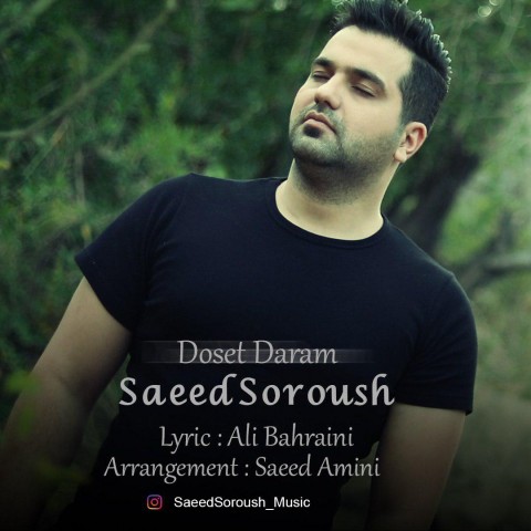 دانلود آهنگ سعید سروش دوست دارم دانلود آهنگ دوست دارم سعید سروش