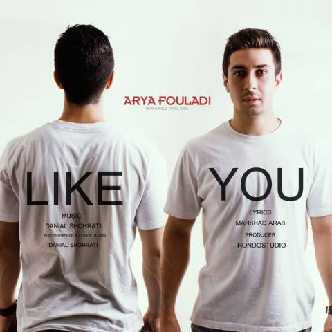 دانلود آهنگ آریا فولادی شبیه تو دانلود آهنگ شبیه تو آریا فولادی